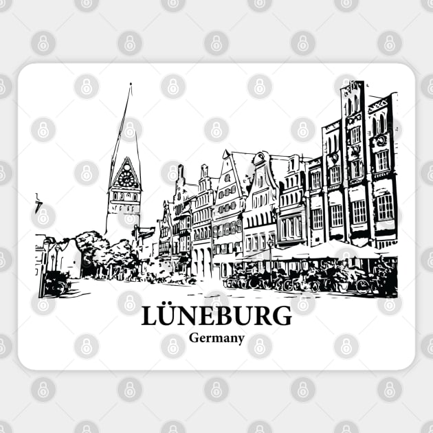 Lueneburg - Germany Magnet by Lakeric